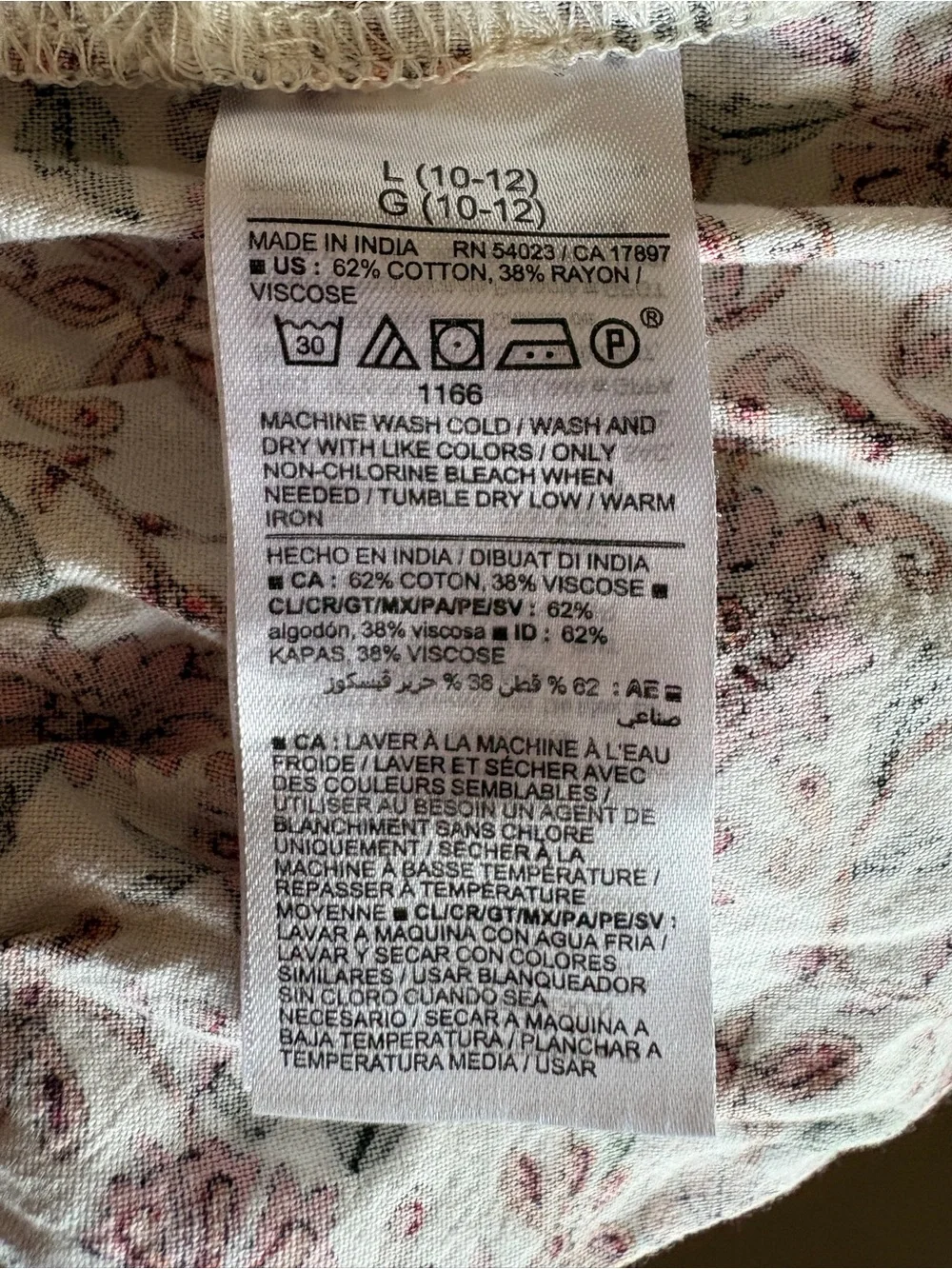 Old Navy Floral Peasant Dress - Floral Print